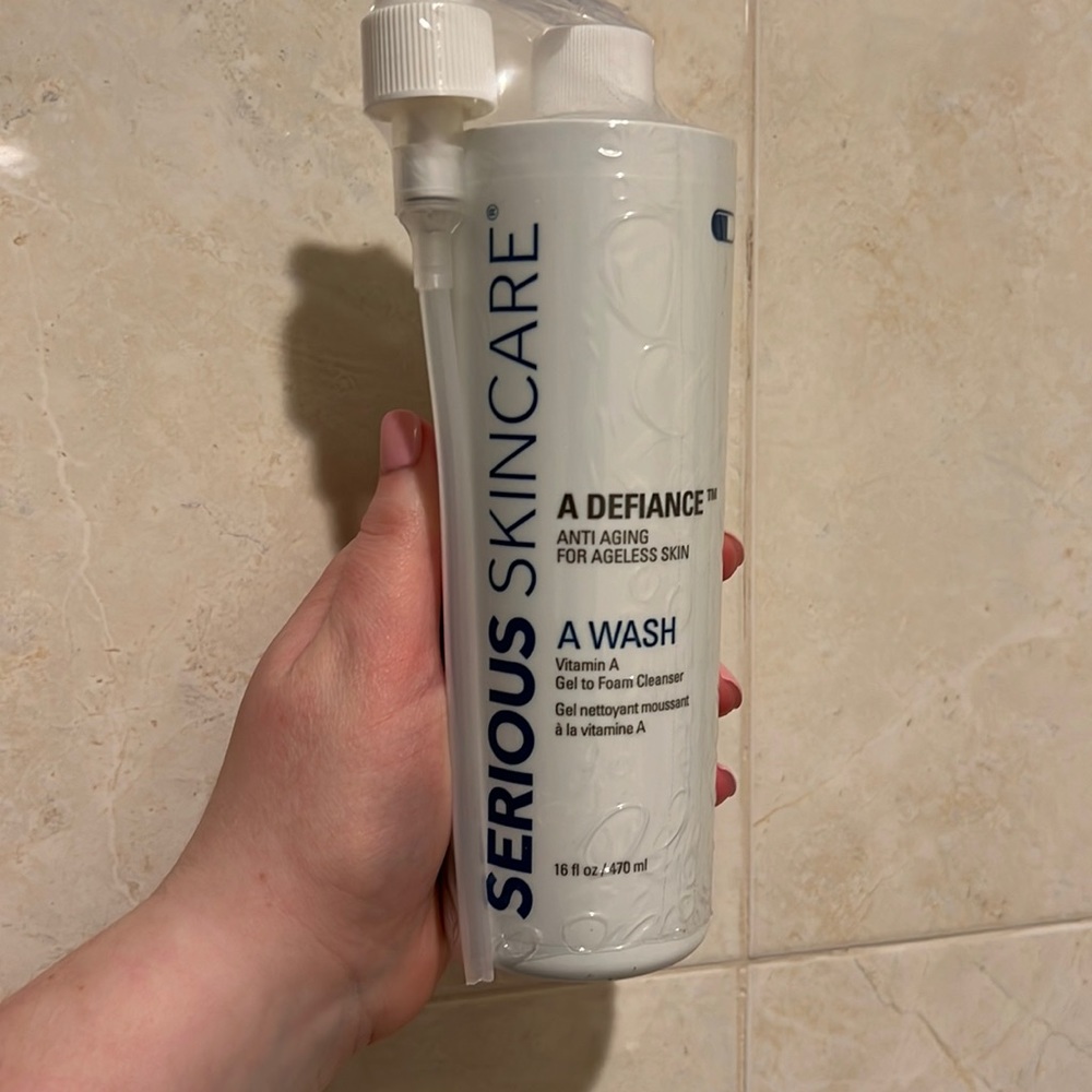 Serious Skincare A Wash A Defiance 16oz w/ pump